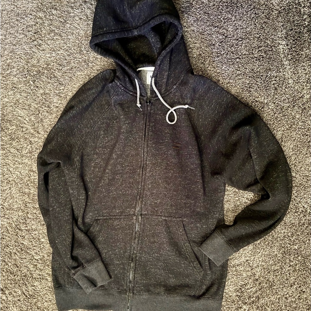 Billabong Men's Black Hoodie Sweater